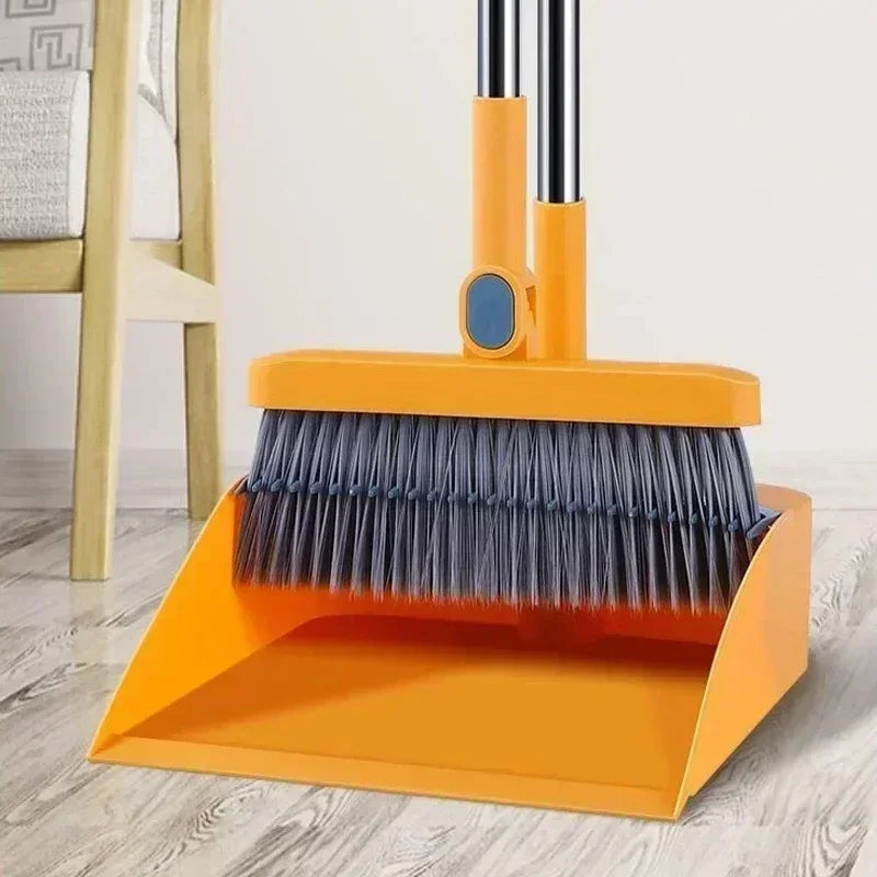 Broom and dustpan set combination household broom non-stick hair Dustpan Dustpan Garbage shovel broom Dustpan set