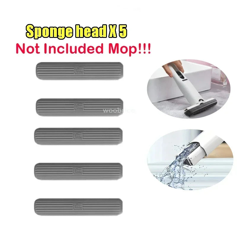 Mini Squeeze Mop Folding Powerful Squeeze with Self-squeezing Small Mop for Family Cars Floor Washing Table Window CleaningTools