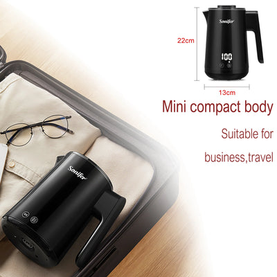 Travel Electric Kettle Tea Coffee 0.8L With Temperature Control Keep-Warm Function Appliances Kitchen Smart Kettle Pot Sonifer