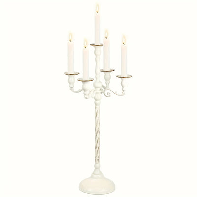 1pcs Large Five-headed Iron Candlestick, Table Decoration, Wedding Decoration, Home Decoration, Party Decoration