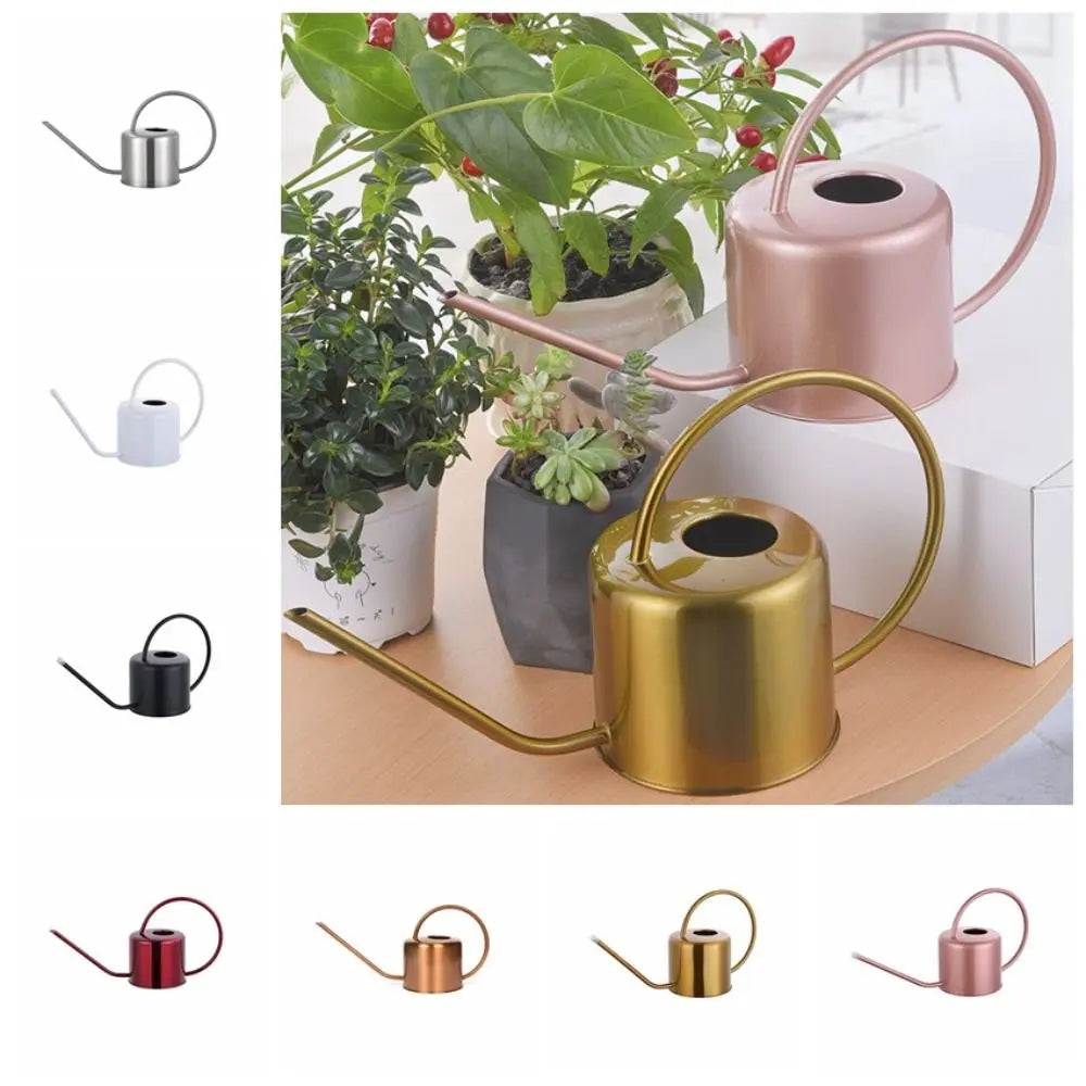 Rustproof Leakproof Watering Can Sprinkler Large Capacity Comfortable Spray Kettle Thickened Long Nozzle Watering Pot Plants