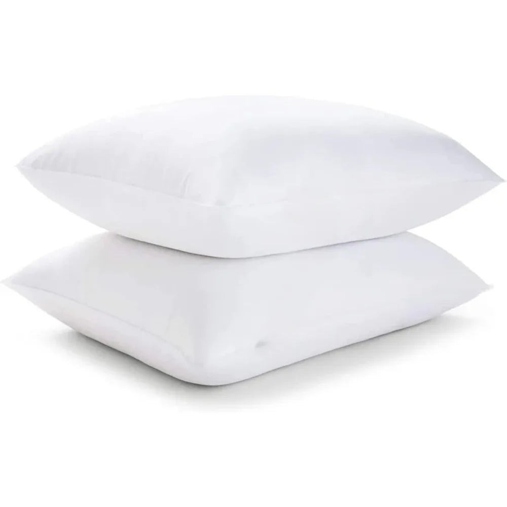 Pillows Queen Size Set of 2 - Hotel Bed for Sleeping Soft and Supportive for Side, Back Sleepers