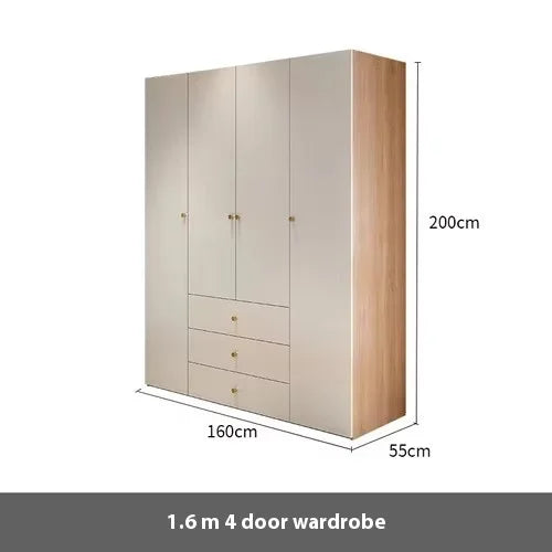 Bedroom European New Wardrobe Luxury Modern Luxury Large Clothes Storage Wardrobe Portable Nordic Guarda Roupa Unique Furniture