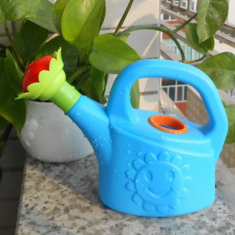 Sprinkler Watering Can Cute Cartoon Garden Kids Home Plastic Flowers Bottle Beach Spray Bath Toy Early Education New