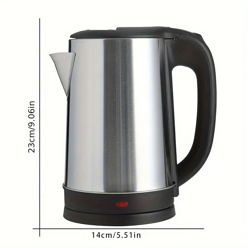 Stainless Steel Electric Kettle,Stainless Electric Teapot and Coffee Pot,BPA Free Water Heater,Automatically Closed and Dried