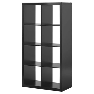 Bookshelf Furniture 8-Cube Storage Organizer Library Shelf Modern Living Room Furniture Librero Bookcase & Magazine Racks Home