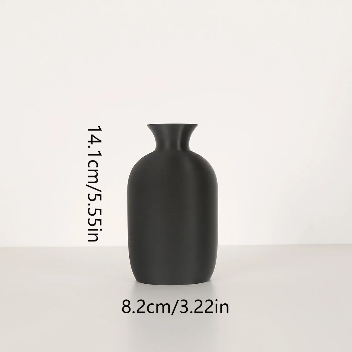 1 PC Nordic minimalist style vase, black and white classic, creative design, home decoration vase combination