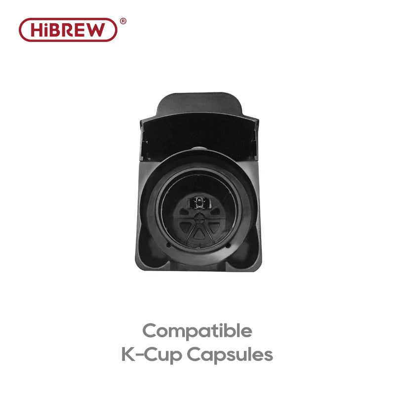 HiBREW H2&H2A&H2B Adapter System Parts For Nespresso or Dolce Gusto or Ground Coffee or ESE Pod or Caffitaly