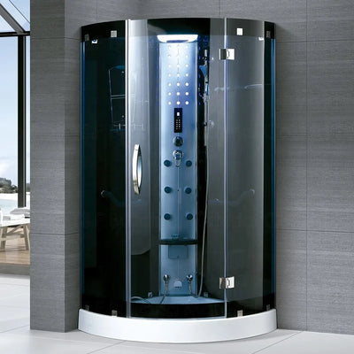 Integrated Hydro Massage Shower Cabin 2 Person Square Sauna And Steam Combined Room