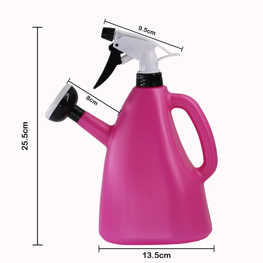 Dual-Purpose Watering Can 4 Colors Multi-Purpose Watering Can for Home Gardening Spray Watering Can Balcony Pot Sprinkler Tool