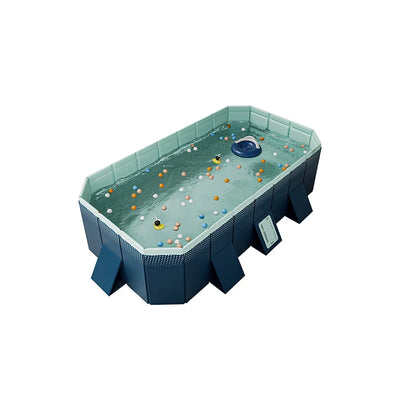 1.6-3M Swimming Pool Foldable Frame Paddling Pools Thickened Wear-Resistant Outdoor Non-Inflatable  Summer Water Game For Family