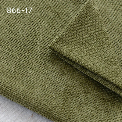 Thick Woven Pattern Chenille Sofa Fabric By The Meter for Upholstery Pillowcase Cushion Diy Sewing Soft Cloth Plain Khaki White