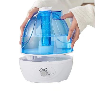 Cold mist humidifier, humidifier for baby care room and entire house, 360 degree rotating nozzle