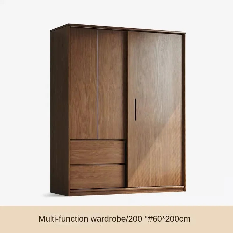 Aesthetic Wood Wardrobes Orgnizer Quiet Nordic Closet Organizer Wardrobes Bedroom Storage Clothes Guarda Roupas Furniture Home