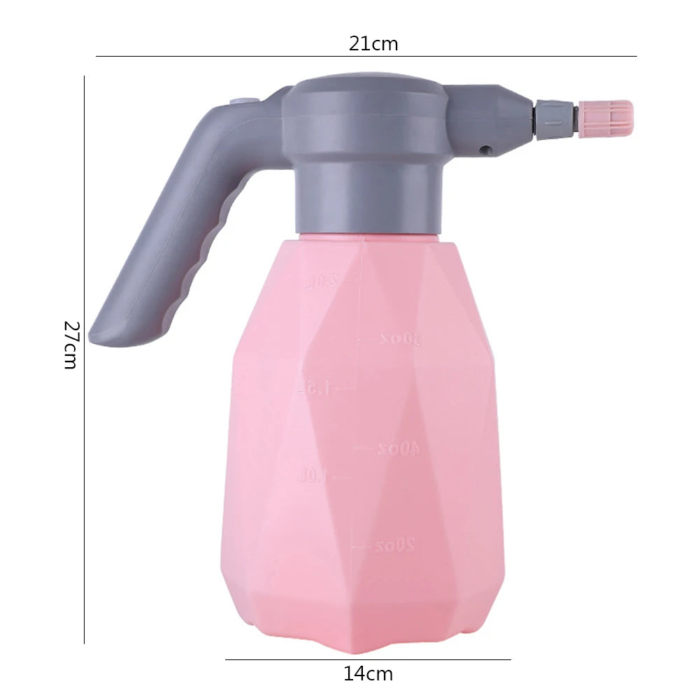 2L Electric Garden Sprayer Watering Can Automatic Atomizer Plant Mister Spray Bottle 2000mA USB Recharge Agricultural Irrigation