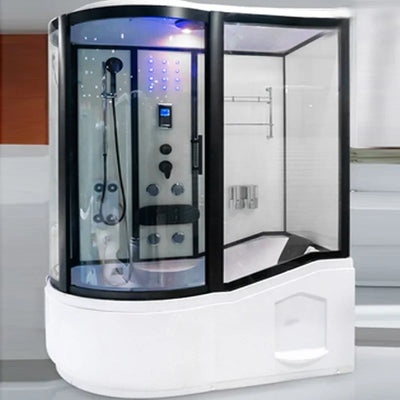 Rectangular Massage Shower Cabin, Complete Room, 3 Function, Cheap, New Design