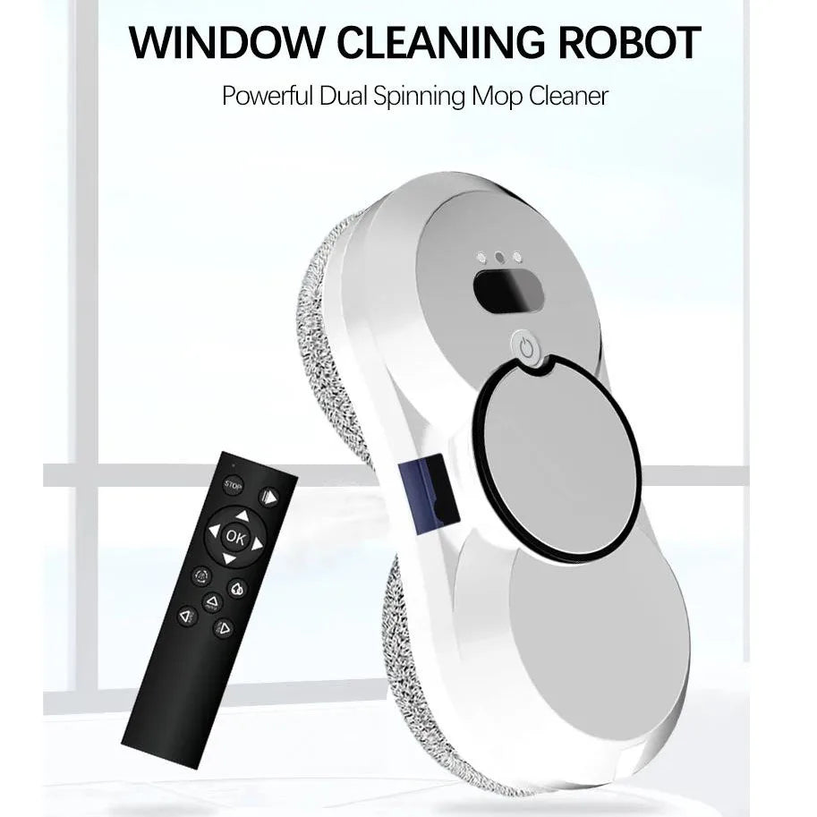 Intelligent Automatic Window Cleaning Vacuum Robot Smart Home Appliance Auto Water Spray Glass Window Floor Washing Cleaner Mops