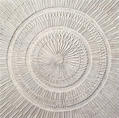 Customized Size Mural Circular Geometric Pattern Gypsum Carving Background Mural Home Decoration Bedhead Sofa mural 3d wallpaper