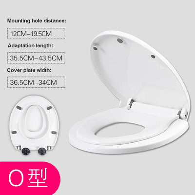 Double Layer Toilet Seat with Built in Potty Training Seat Cover Slow Close Fits Both Adult And Child 변기뚜껑