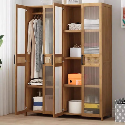 Partitions Cabinet Closet Display Nordic  Storage Modern Luxury Wardrobe Minimalist Bedroom Wooden Szafy Do Sypialni Furniture