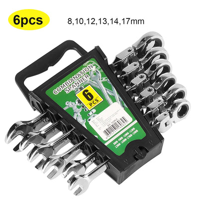 Ratchet Wrench Set Tools for Men Tool Full Professional Novelty Socket Sets Flat Wrenches Automotive Mechanical Hand Torque Car