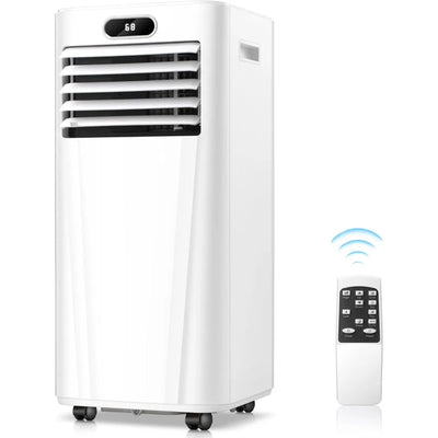 8,000 BTU Portable Air Conditioners Cools up to 350 Sq.ft, Portable AC Unit Built-in Cool, Dehumidifier, Fan Modes