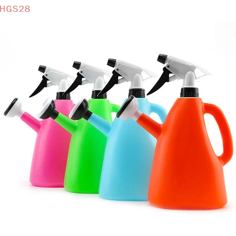 1000ml Plastic Watering Can Pot Plants Adjustable Pressure Spray Water Kettle Indoor Flower Sprayer Gardening Supplies