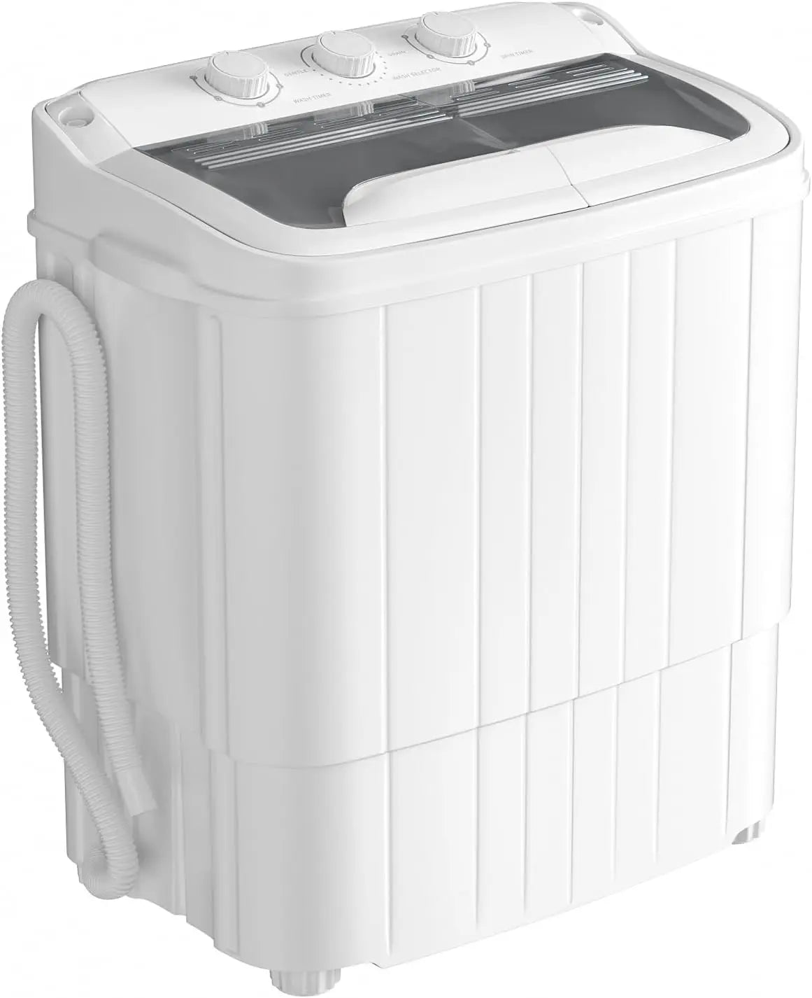 Portable Washing Machine 17.6 Lbs Compact Twin Tub Washer with Spin Cycle Washer and Dryer Combo