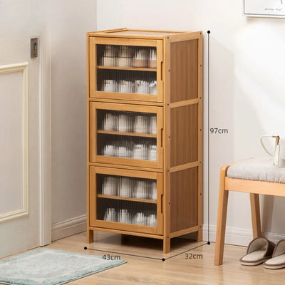 4/6 Layers Shoe Cabinets Shoe Rack Organizer Shelf Storage Simple Space-saving Dormitory Dust-proof Living Room Cabinet