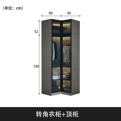 Modern Wardrobe Underwear Design Living Room Cafe Bar Corner Multifunctional Drawer Closet Salon Guardaropa Wooden Furniture