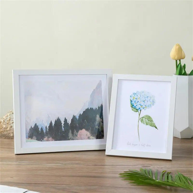 Wood Photo Frame For Wall Hanging 10X15cm 15X20cm 20X25cm A4 Wooden Picture Frame For Pictures Photo Decor Commemorative Gift