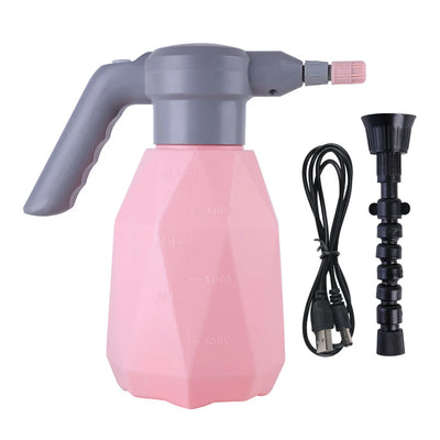 2L Electric Garden Sprayer Watering Can Automatic Atomizer Plant Mister Spray Bottle 2000mA USB Recharge Agricultural Irrigation