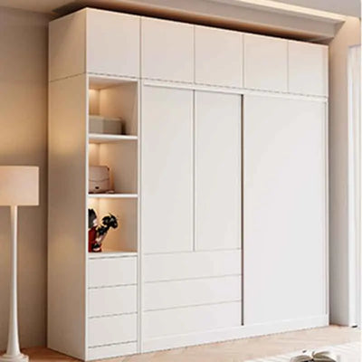 Bedroom Nordic Wardrobes Full Size Partition Storage Cabinet Wardrobes Organizer Apartment Szafa Na Ubrania Home Furniture