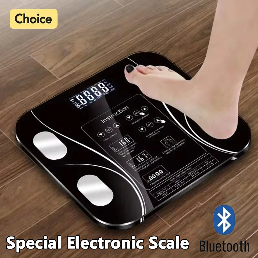 Special electronic scale for body management and fat loss, smart mode, Bluetooth body fat scale, home weight scale, ultra-precis