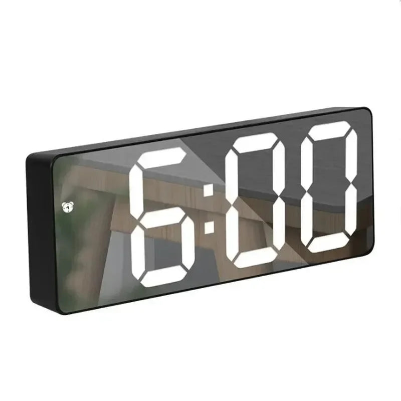 Color LED Wall Clock Electronic Product Eleksmaker Digital Clock Brightness Adjustable Number Consumer Electronics Alarm Clocks