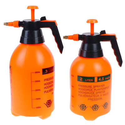 2/3L Portable Chemical Sprayer Pump Pressure Garden Water Spray Bottle Handheld Watering Kettle