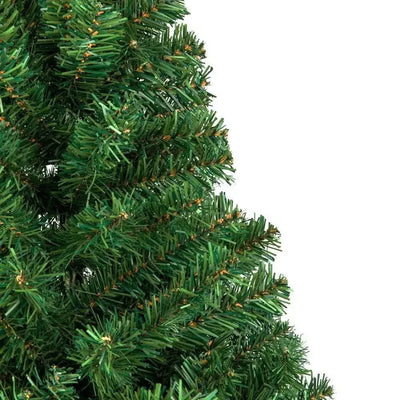 7ft/210cm Artificial Christmas Pine Tree Xmas Shopping Mall Indoor Big Christmas Tree Decoration Full Tree with Solid Metal Legs