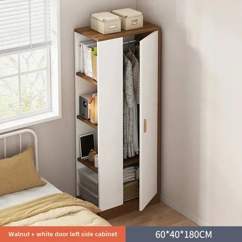 Wood Wardrobes Multifunction Storage Bedroom Designer Cupboard Clothes Drawer Vestidores Furniture