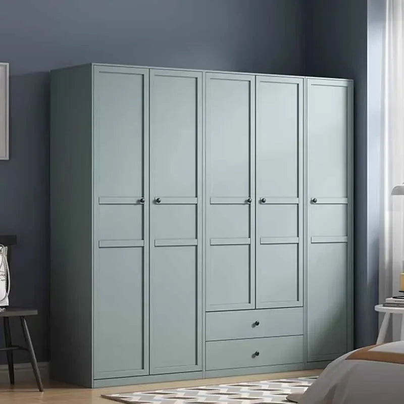 Solid Wood Wardrobes Stand Bedroom Kids Clothes Girl Wardrobe European Drawer Schrank Schlafzimmer Furniture For Bedroom