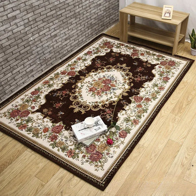 European Style Living Room Carpet, Bedroom Sofa, Coffee Table, Household Use, Entrance Foyer, Foot Mat, Dirt Resistant