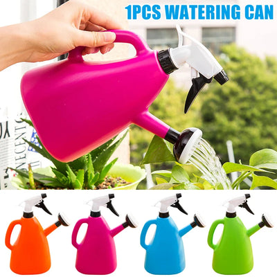 Watering Can with Sprayer Compact Portable Lightweight for Indoor Outdoor Plants