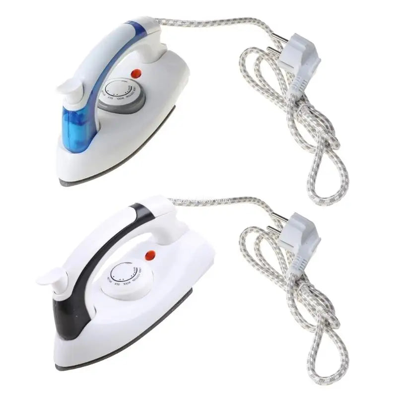 Mini Portable Foldable Electric Steam Iron for Clothes with 3 Gears Baseplate Handheld Flatiron Home Travelling Use