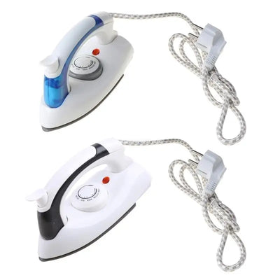 Mini Portable Foldable Electric Steam Iron for Clothes with 3 Gears Baseplate Handheld Flatiron Home Travelling Use