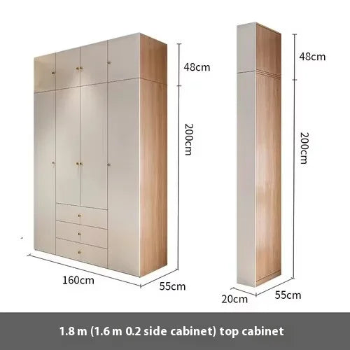 Bedroom European New Wardrobe Luxury Modern Luxury Large Clothes Storage Wardrobe Portable Nordic Guarda Roupa Unique Furniture