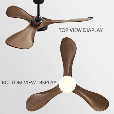 42Inch Modern LED Ceiling Fan Light Strong Winds Living Room Restaurant Household Electric Fan Mute With Lamp Ceiling Fan 220V