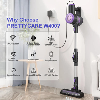 Vacuum Cleaner for Home Cordless Wireless Vacuum Cleaner with Powerful Suction Rechargeable Lightweight