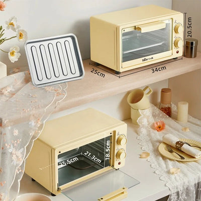 Bear F10R6 Home multifunctional electric oven 2024 small mini electric oven 10L large capacity baking bread cake oven