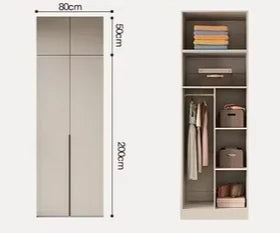 Cosmetics Nordic Wardrobe Modern Luxurious Storage Partitions Wardrobe Clothes Organizer Szafy Do Sypialni Bedroom Furniture