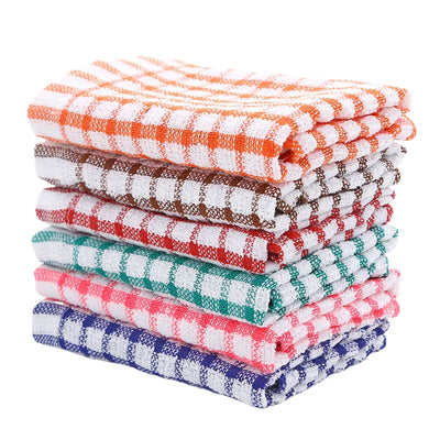 1PC Double-sided Fleece Dishcloths Super Absorbent Cleaning Cloths Scouring Pads Kitchen Washing Dish Rags Windows Wipe Towel