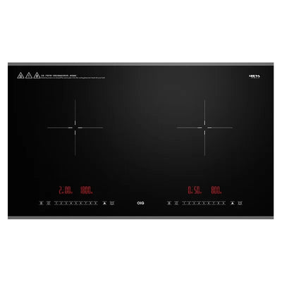 Dual Burner 3500W Induction Cooktop for Family Embedded Electric Ceramic Cooker with Dual Head Battery Stove 220V